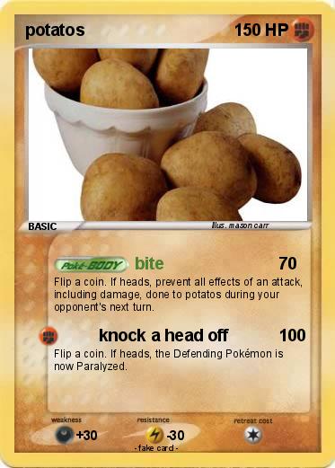 Pokemon potatos