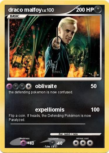 Pokemon draco malfoy