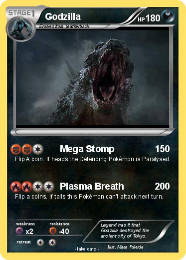 Pokemon Godzilla