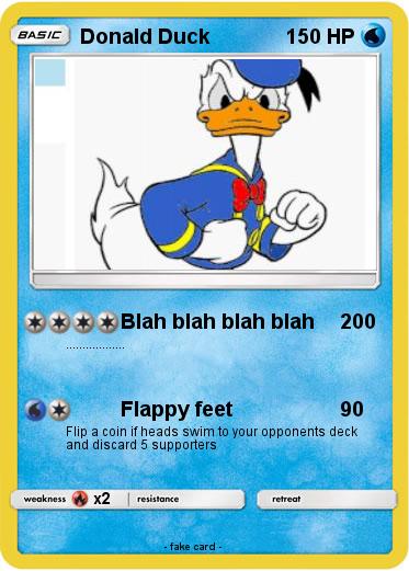Pokemon Donald Duck