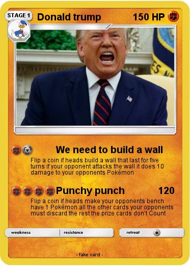 Pokemon Donald trump