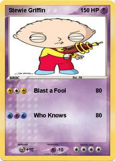 Pokemon Stewie Griffin