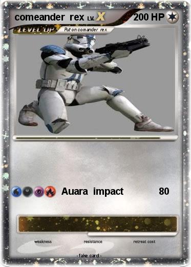 Pokemon comeander  rex