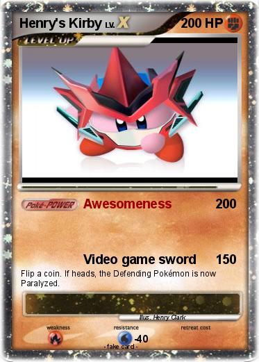 Pokemon Henry's Kirby