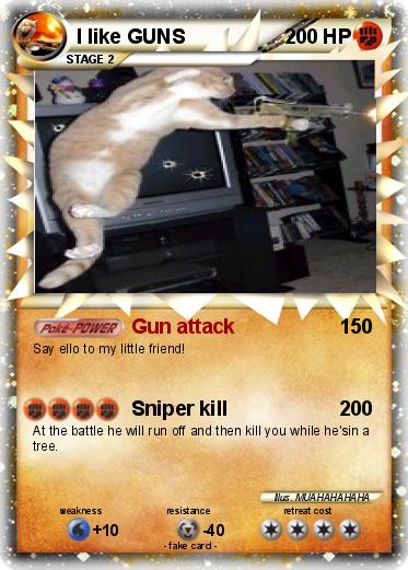 Pokemon I like GUNS