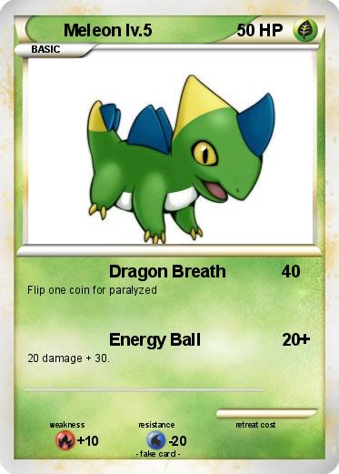 Pokemon Meleon lv.5