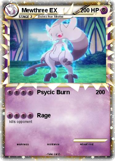 Pokemon Mewthree EX