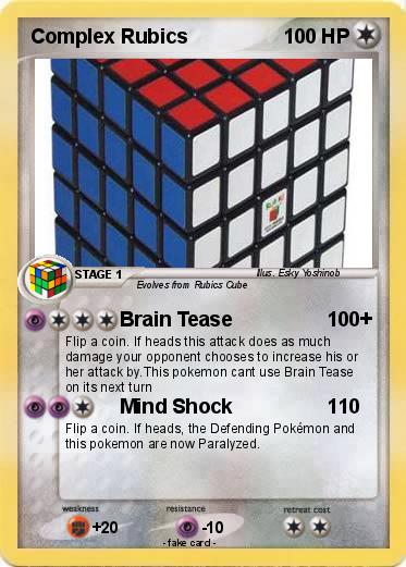 Pokemon Complex Rubics