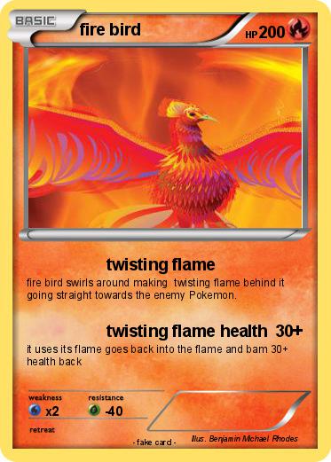 Pokemon fire bird