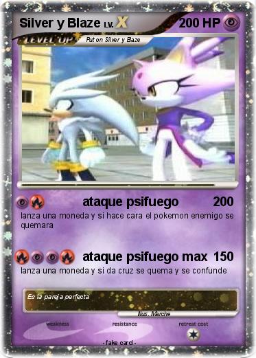 Pokemon Silver y Blaze
