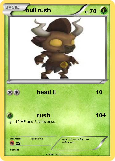 Pokemon bull rush