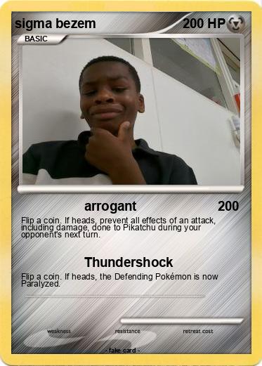 Pokemon sigma bezem