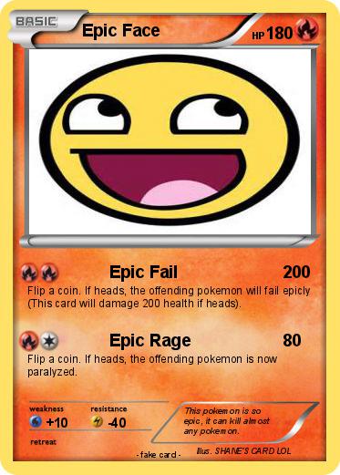 Pokemon Epic Face