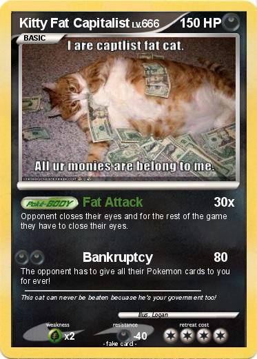 Pokemon Kitty Fat Capitalist