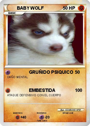 Pokemon BABY WOLF