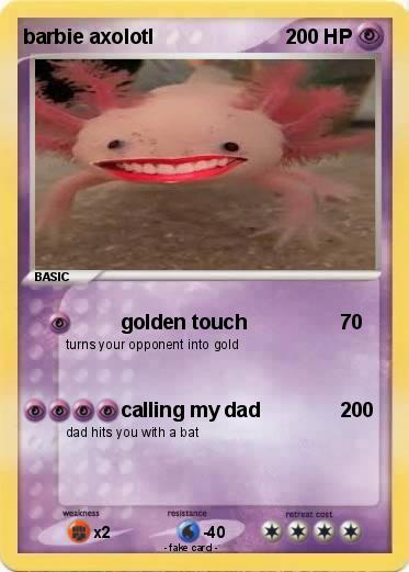 Pokemon barbie axolotl