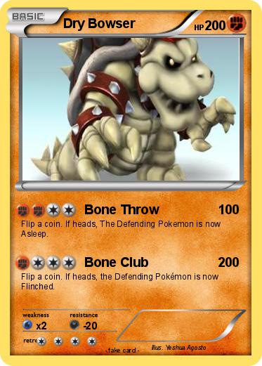 Pokemon Dry Bowser
