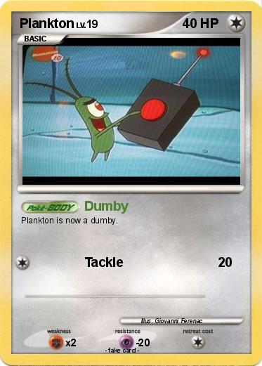 Pokemon Plankton
