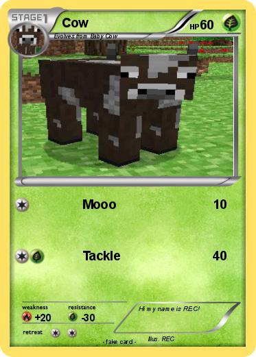 Pokemon Cow