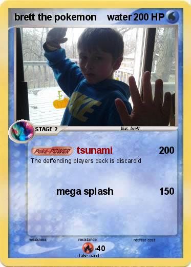 Pokemon brett the pokemon    water