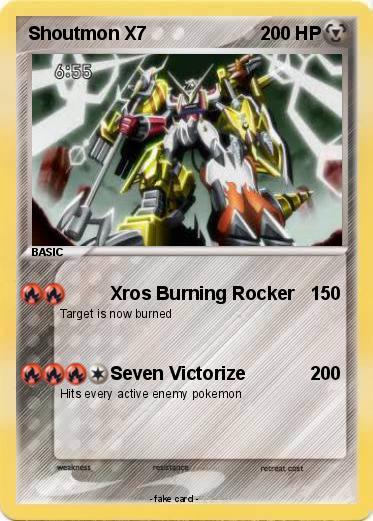 Pokemon Shoutmon X7