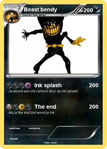 Pokemon Beast bendy