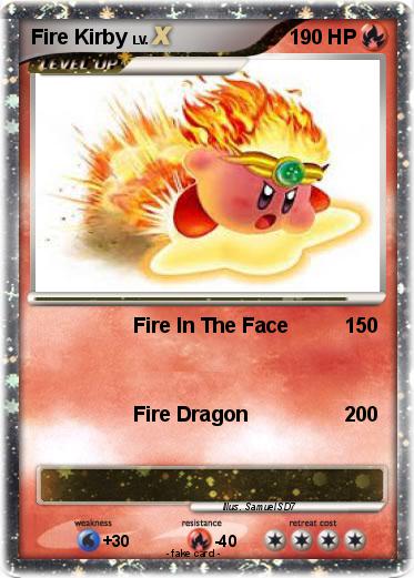 Pokemon Fire Kirby Pokemon Fire Kirby