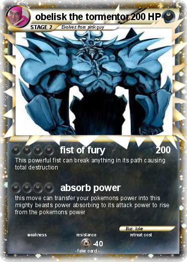 Pokemon obelisk the tormentor