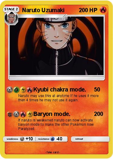 Pokemon Naruto Uzumaki