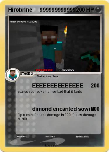 Pokemon Hirobrine     999999999999
