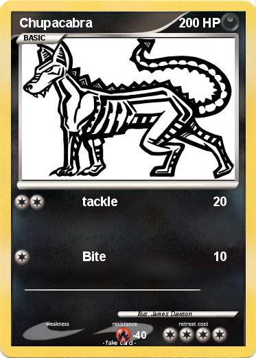 Pokemon Chupacabra