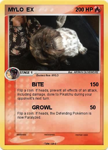 Pokemon MYLO  EX