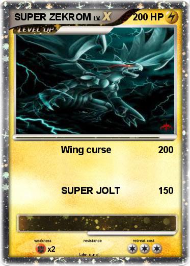 Pokemon SUPER ZEKROM