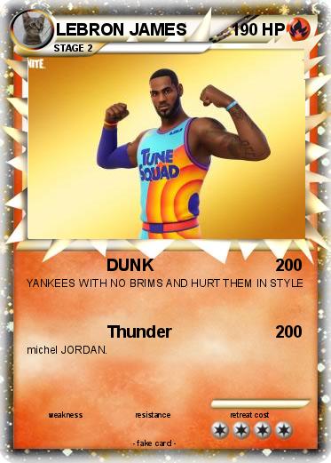 Pokemon LEBRON JAMES