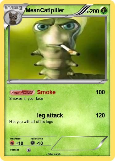Pokemon MeanCatipiller