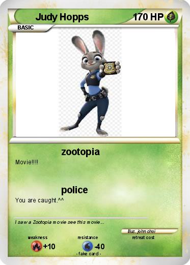 Pokemon Judy Hopps