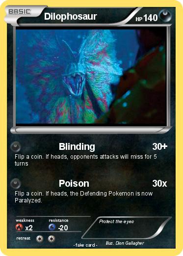 Pokemon Dilophosaur