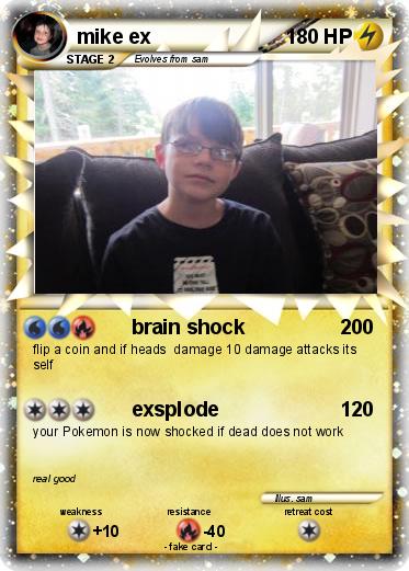 Pokemon mike ex