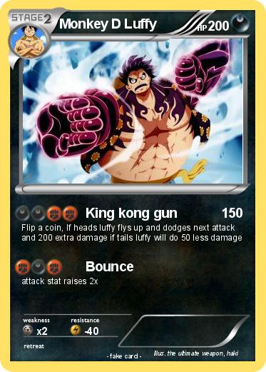 Pokemon Monkey D Luffy