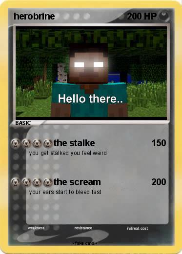 Pokemon herobrine