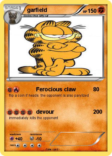 Pokemon garfield