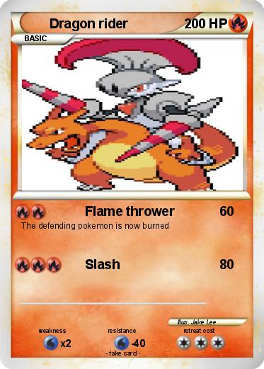 Pokemon Dragon rider
