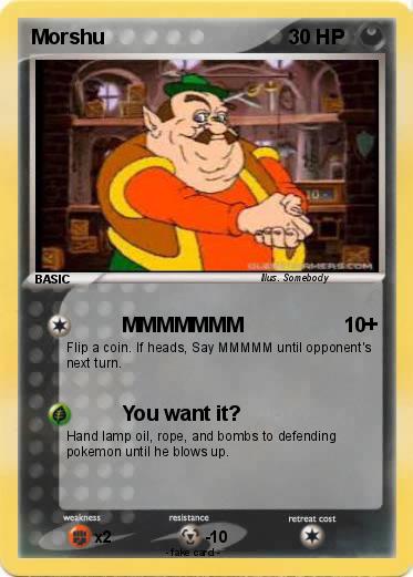 Pokemon Morshu