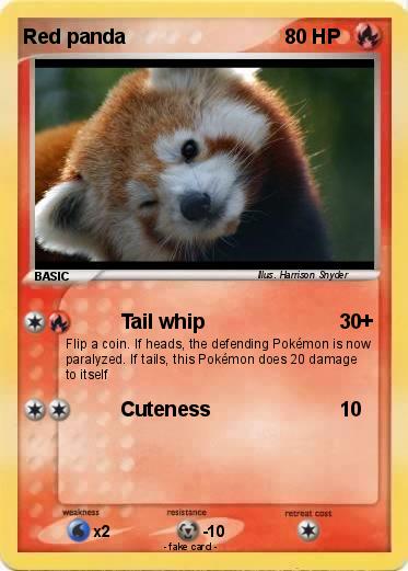 Pokemon Red panda