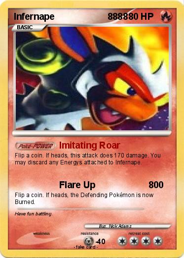 Pokemon Infernape                     8888