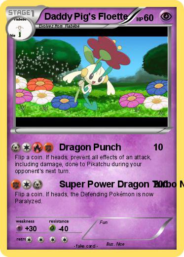 Pokemon Daddy Pig's Floette