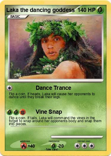 Pokemon Laka the dancing goddess