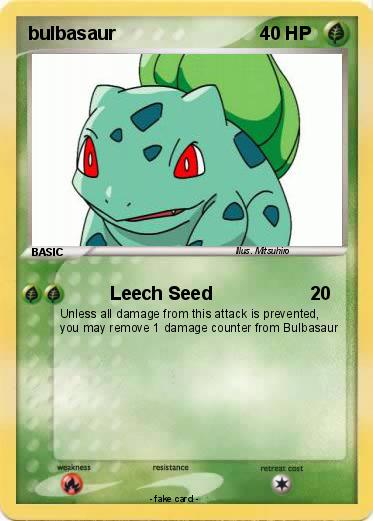 Pokemon bulbasaur