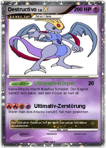 Pokemon Destructivo