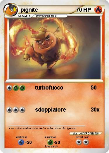 Pokemon pignite